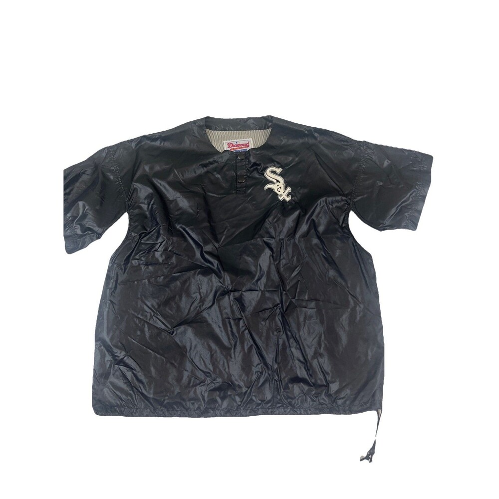 Vintage 90s Chicago White Sox Starter Diamond Collection Jacket Shirt Mens XL